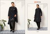 Celebration Drape by Shubhvastra Viscose Silk Mens Kurta Pajama With Dupatta 